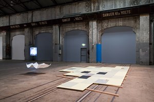 Bernardo Ortiz, 'Untitled', 2016. Installation view (2016) at Carriageworks for the 20th Biennale of Sydney. Courtesy the artist and Galería Casas Riegner, Bogotá. Photograph: Leïla Joy.